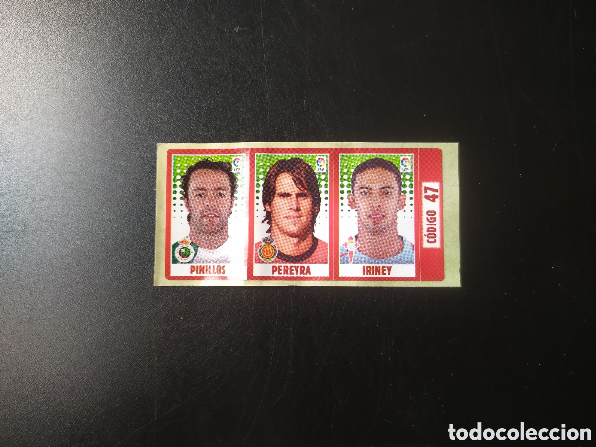 Cartes &agrave; collectionner de Football: Liga 2005 2006 05 06 chicle chicles panini Pinillos Pereyra Iriney Racing Santander Mallorca Celta