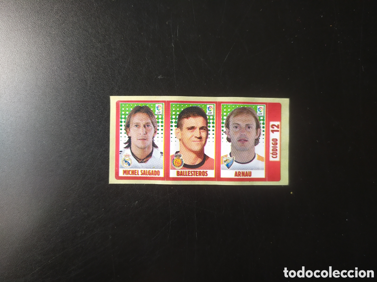 Cromos de Futebol: Liga 2005 2006 05 06 chicle chicles panini Salgado Ballesteros Arnau Real Madrid Mallorca Malaga