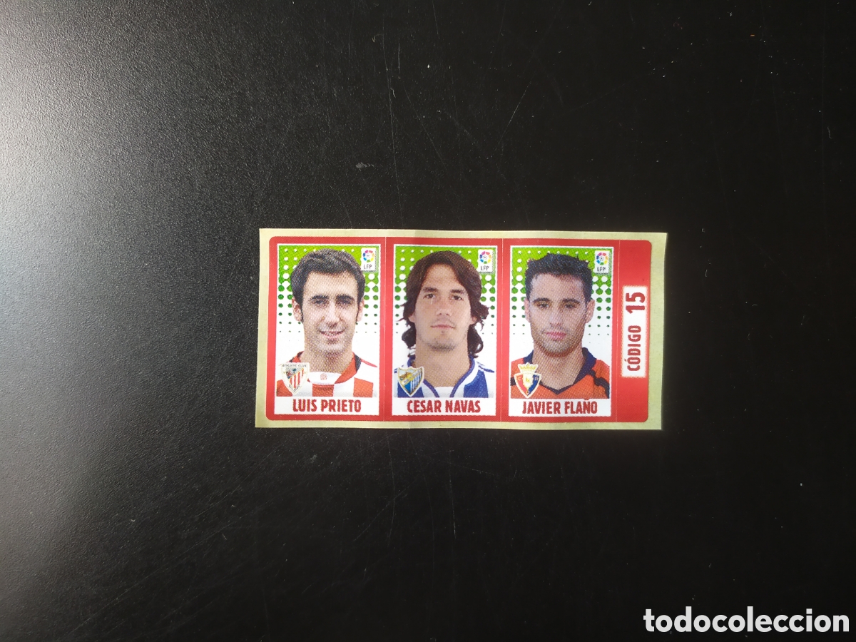 Cromos de Futebol: Liga 2005 2006 05 06 chicle chicles panini Luis Prieto C&eacute;sar Navas Fla&ntilde;o Bilbao Malaga Osasuna