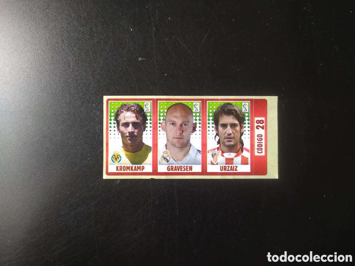 Football Stickers: Liga 2005 2006 05 06 chicle chicles panini Kromkamp Gravesen Urzaiz