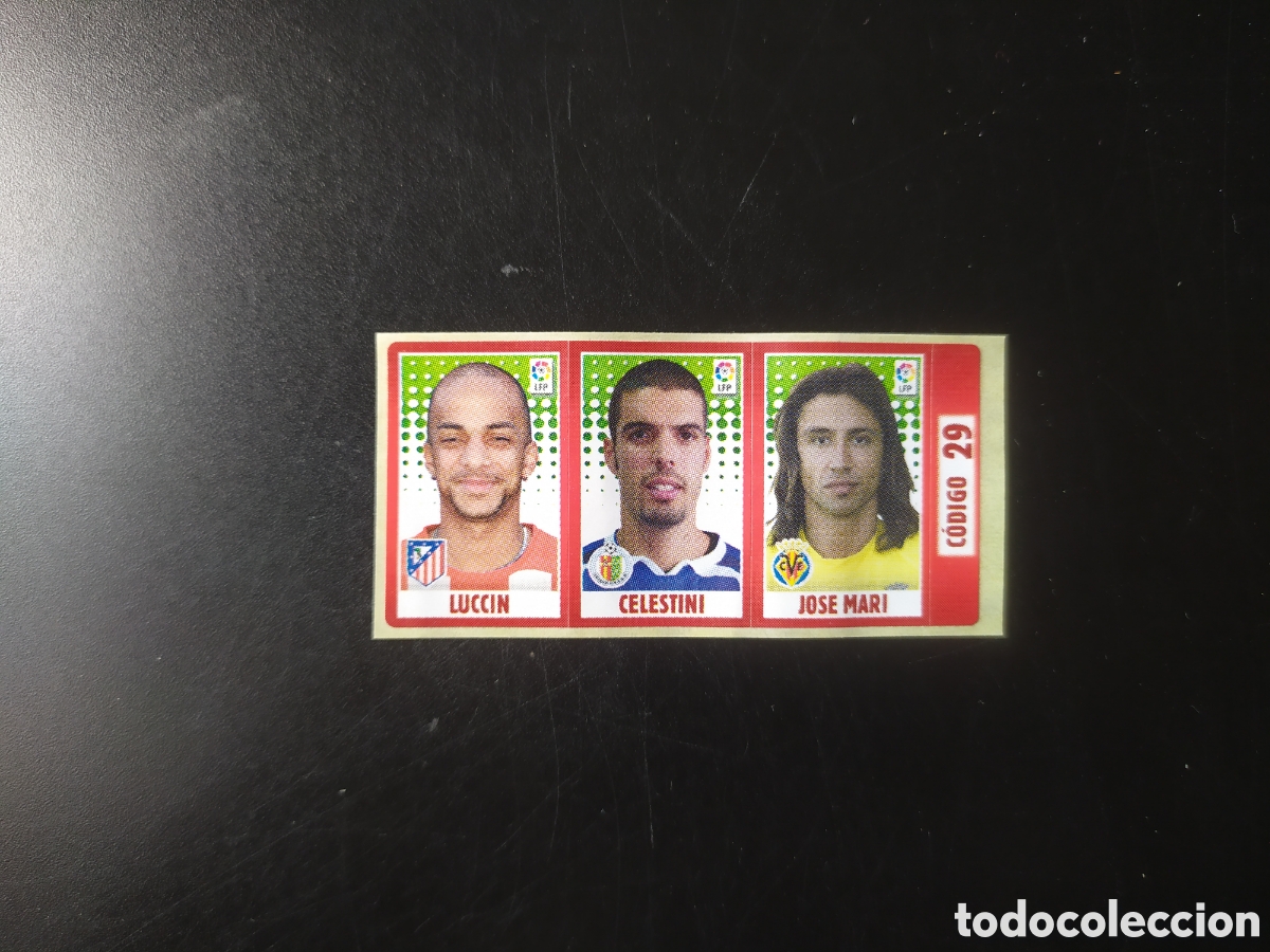 Football Stickers: Liga 2005 2006 05 06 chicle chicles panini Luccin Celestini Jose Mari Atl&eacute;tico Getafe Villarreal