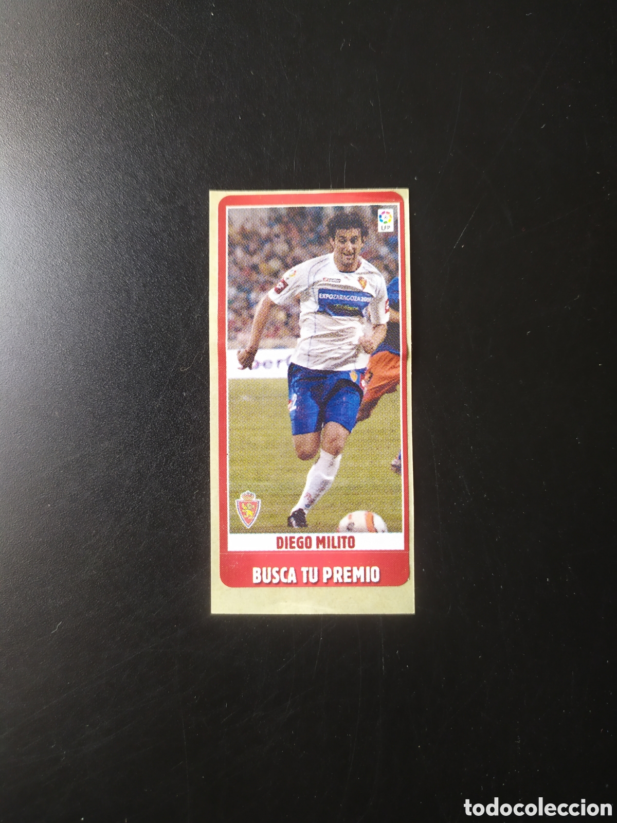 Cromos de F&uacute;tbol: Liga 2005 2006 05 06 chicle chicles panini Diego Milito Real Zaragoza