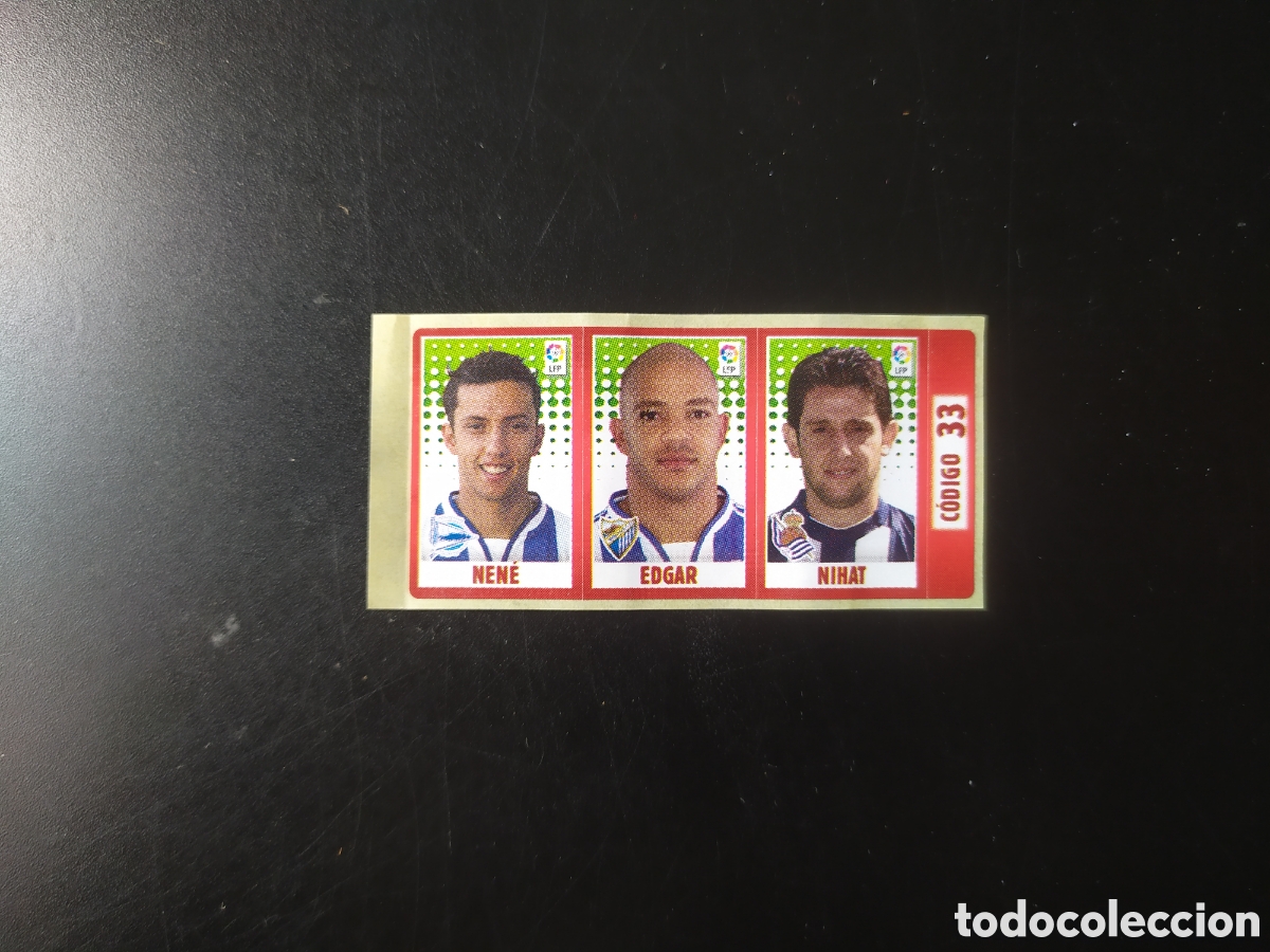 Football Stickers: Liga 2005 2006 05 06 chicle chicles panini Nene Edgar Nihat Alav&eacute;s M&aacute;laga Real Sociedad