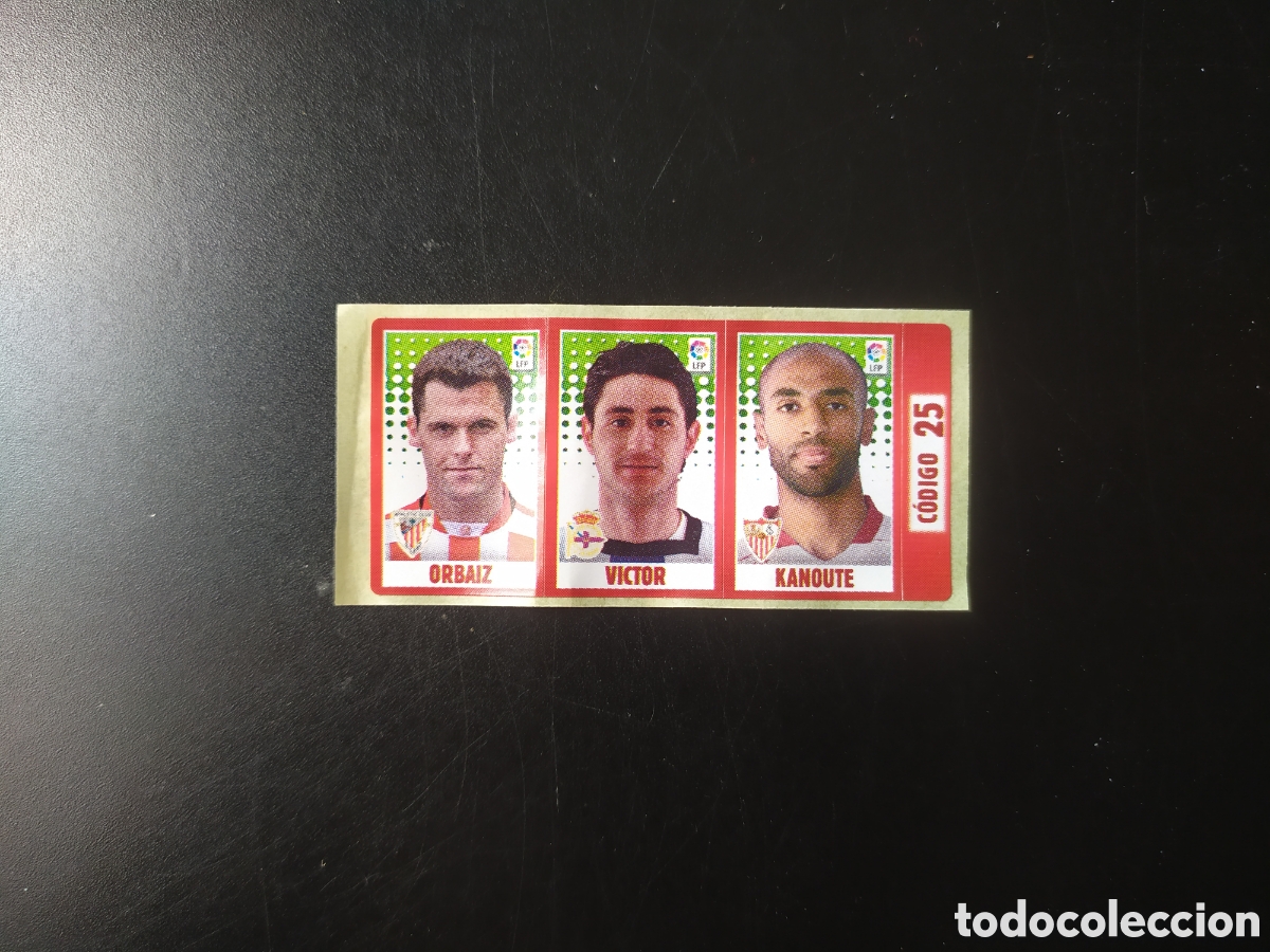 Cromos de Futebol: Liga 2005 2006 05 06 chicle chicles panini Orbaiz V&iacute;ctor Kanoute Bilbao Deportivo Sevilla