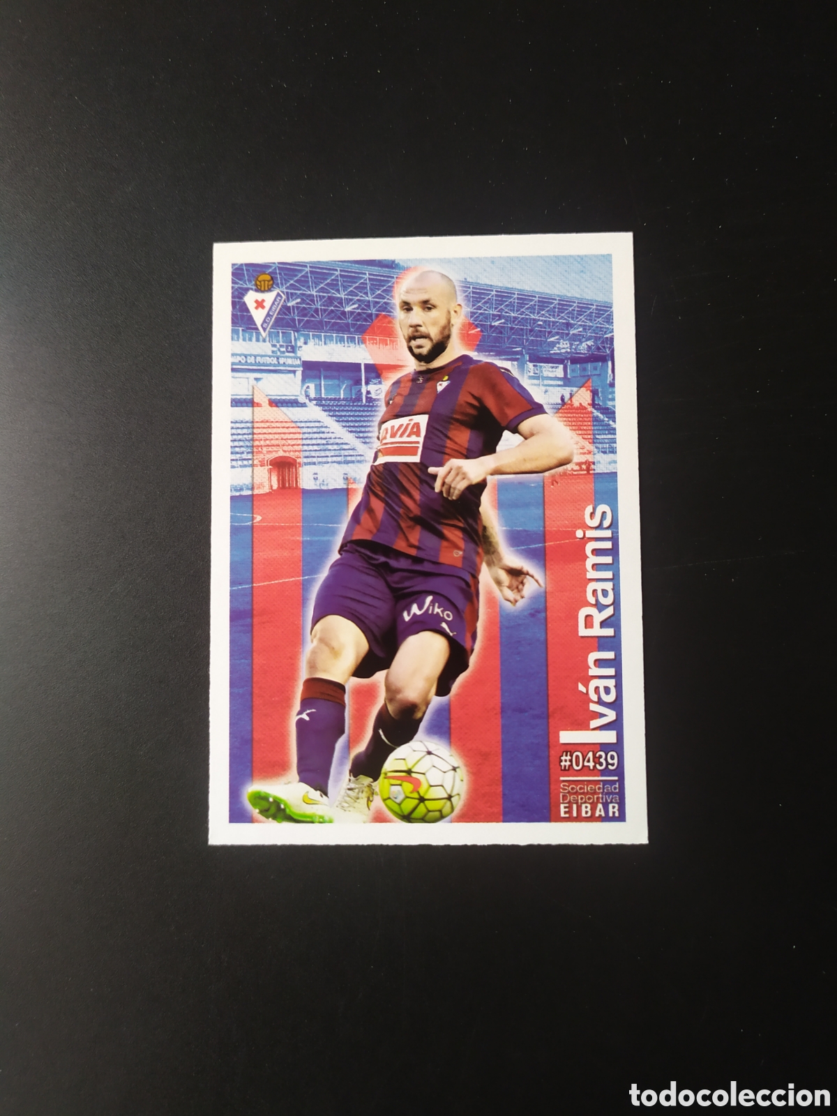 Cromos de Futebol: Mundicromo fichas Liga 2015 2016 15 16 Ramis n&deg; 439 Eibar