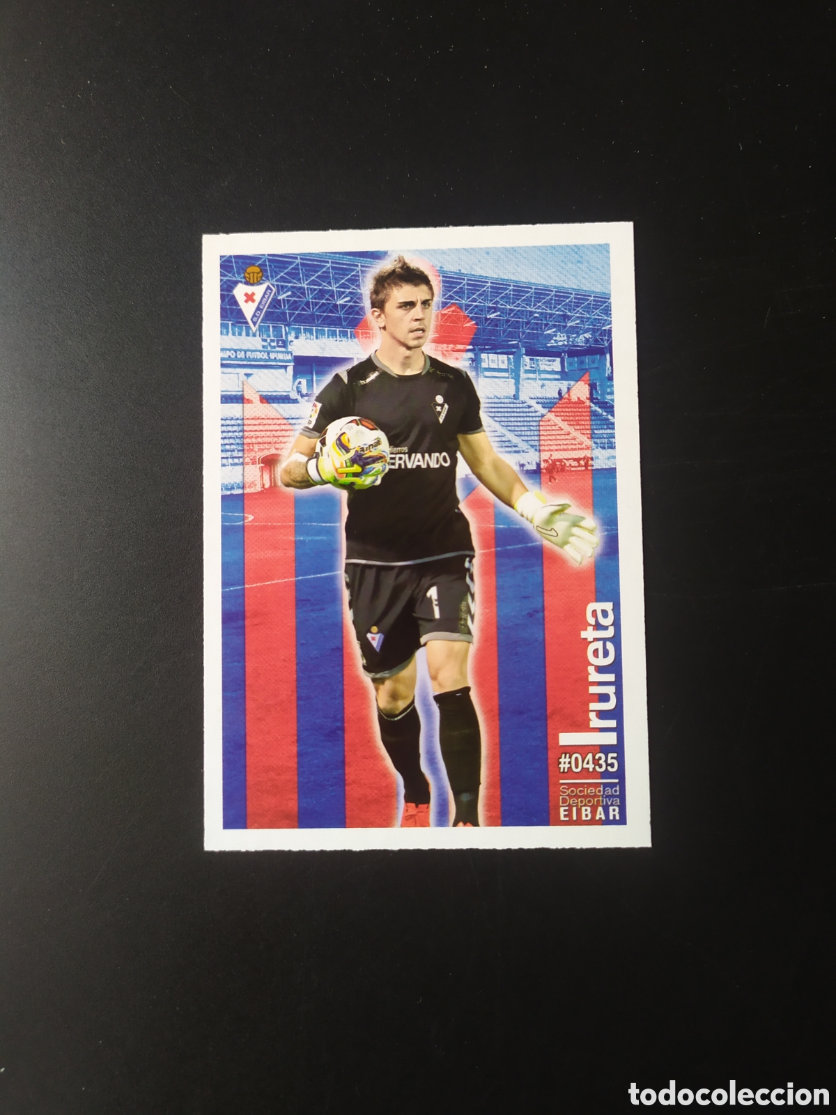 Cromos de Futebol: Mundicromo fichas Liga 2015 2016 15 16 Irureta n&deg; 435 Eibar
