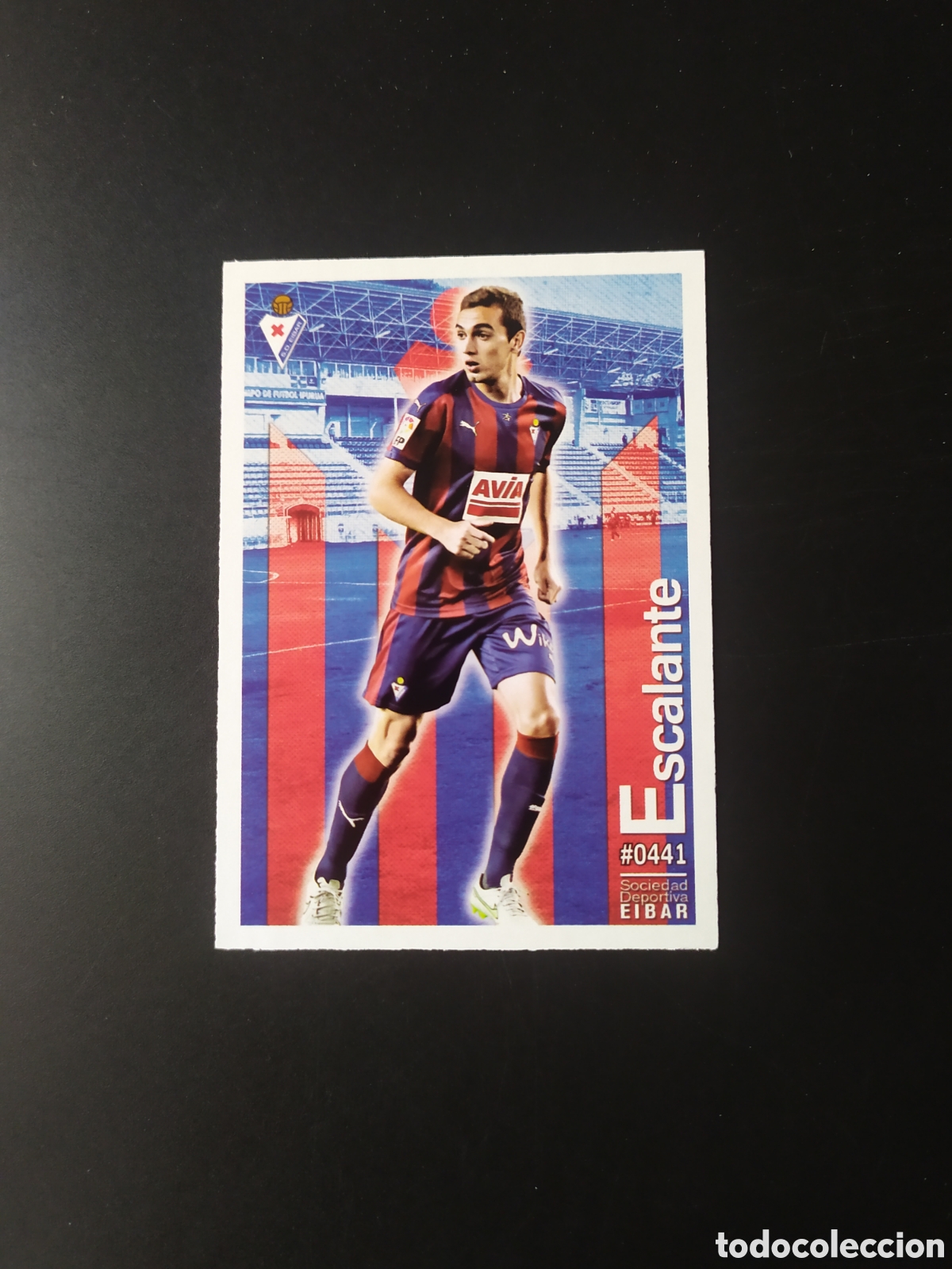Figurine di Calcio: Mundicromo fichas Liga 2015 2016 15 16 Escalante n&deg; 441 Eibar