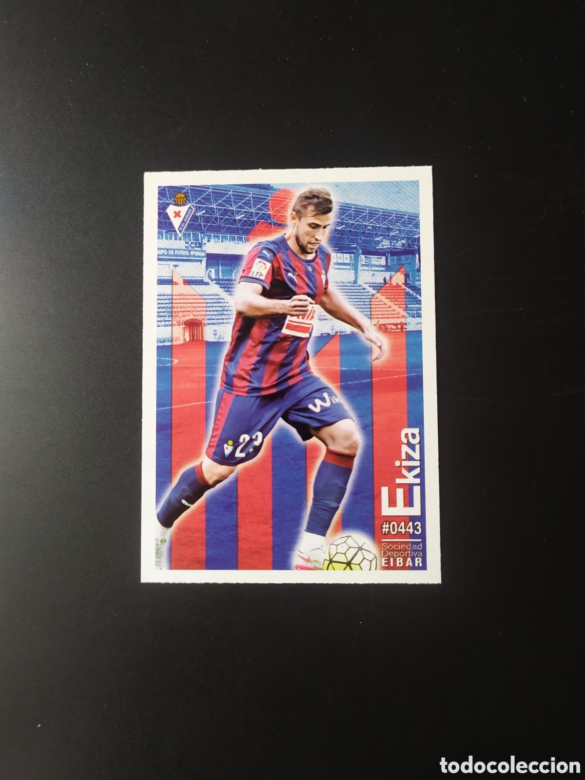 Cromos de Futebol: Mundicromo fichas Liga 2015 2016 15 16 Ekiza n&deg; 443 Eibar