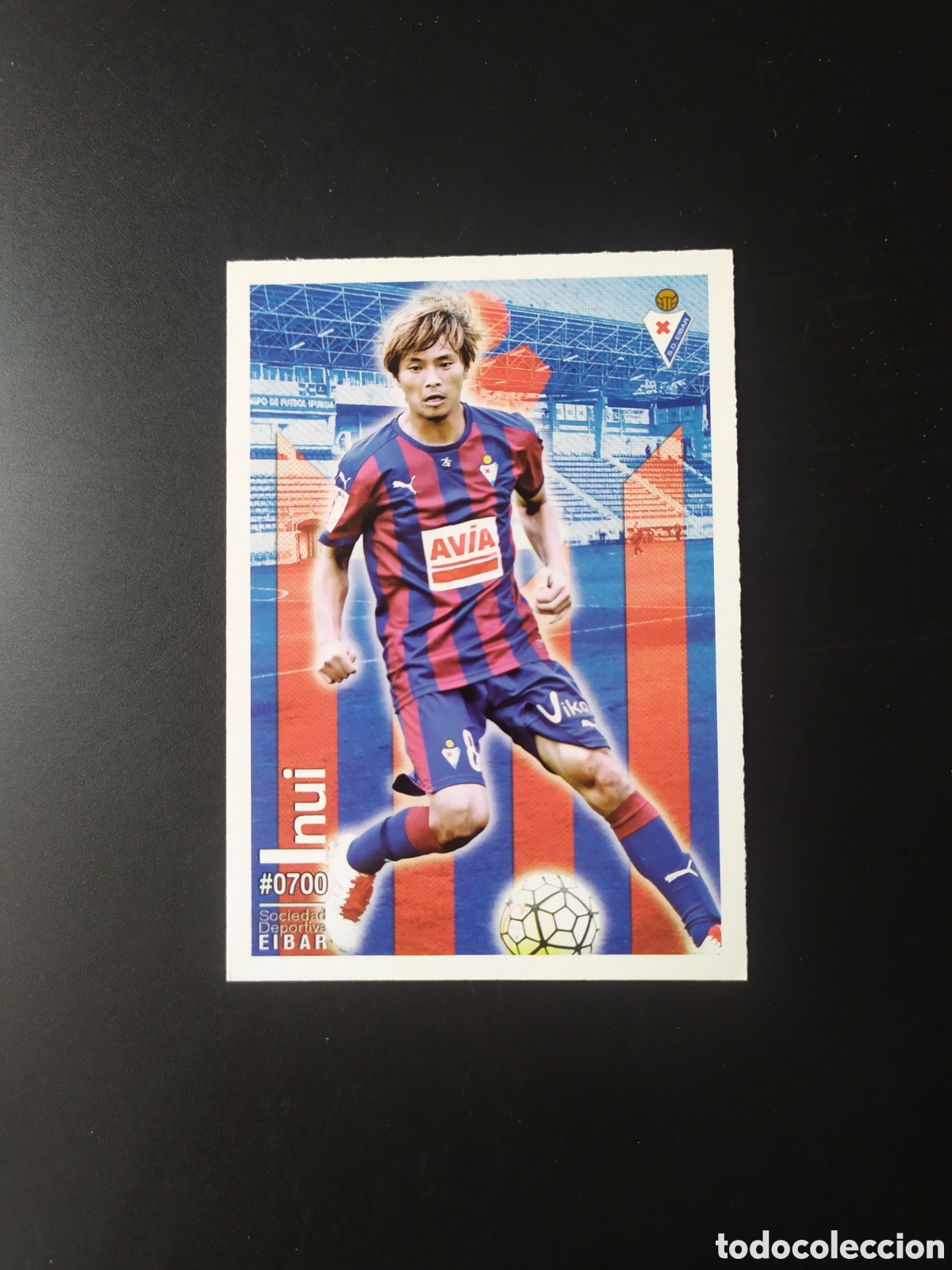 Cromos de f&uacute;tbol: Mundicromo fichas Liga 2015 2016 15 16 Inui n&deg; 700 Eibar