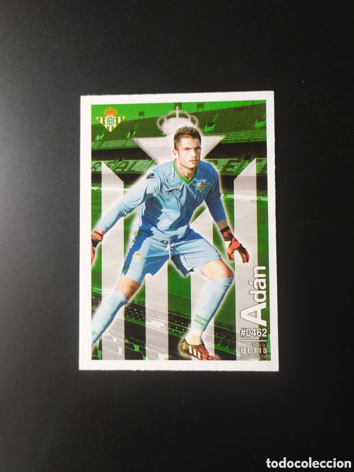 Football Stickers: Mundicromo fichas Liga 2015 2016 15 16 Adan n&deg; 462 Real Betis