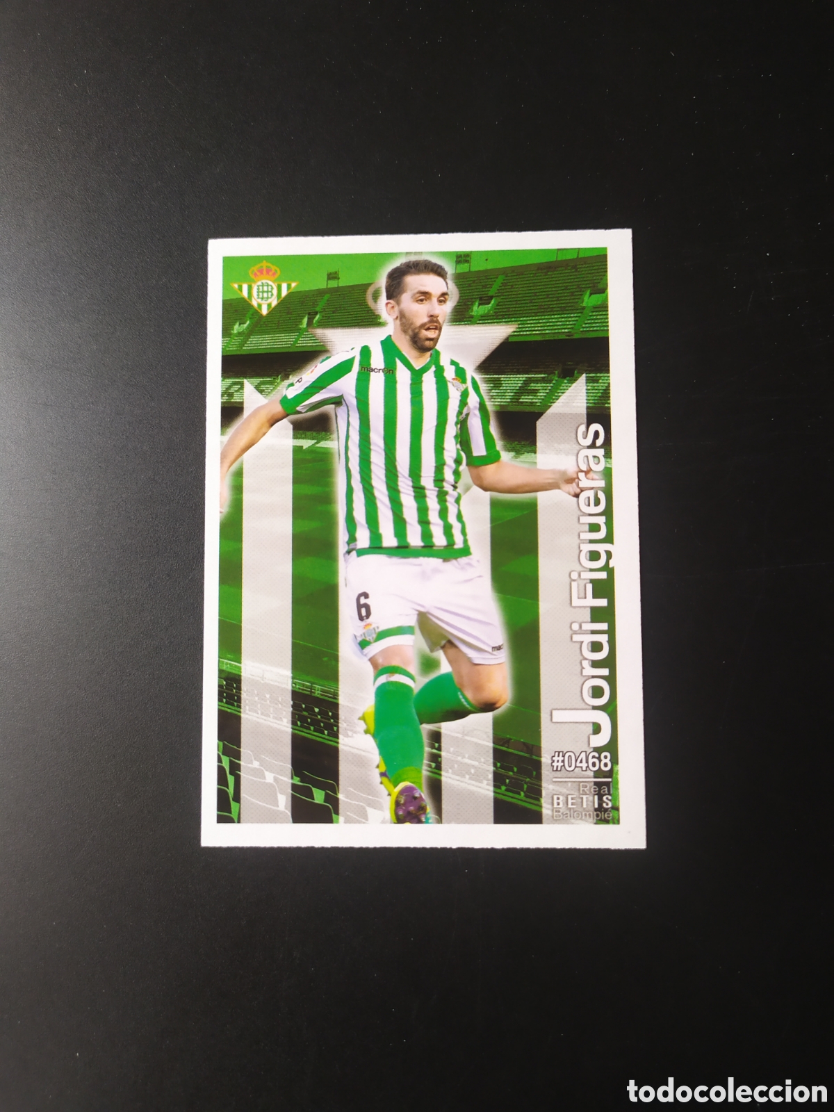 Football Stickers: Mundicromo fichas Liga 2015 2016 15 16 Jordi Figueras n&deg; 468 Real Betis