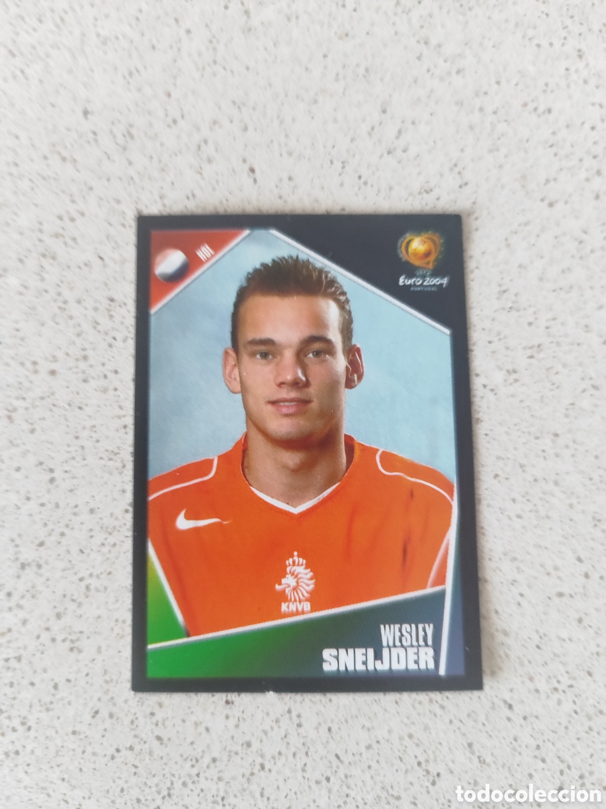 Cromos de Futebol: CROMO ROOKIE N&Uacute;MERO 328 SNEIJDER HOLANDA. EUROCOPA 2004 PORTUGAL. PANINI.