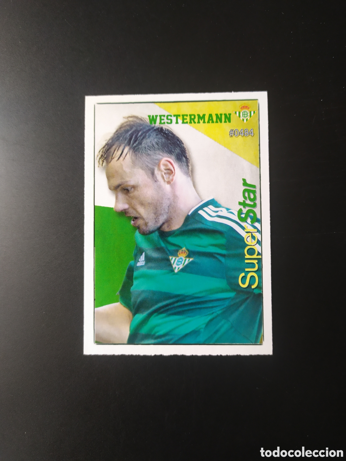 Cromos de Futebol: Mundicromo fichas Liga 2015 2016 15 16 Westermann superstar n&deg; 484 Real Betis