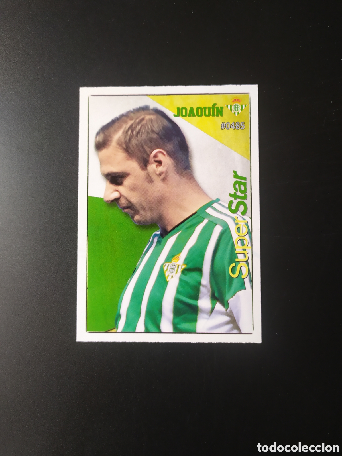 Football Stickers: Mundicromo fichas Liga 2015 2016 15 16 Joaquin superstar n&deg; 485 Real Betis