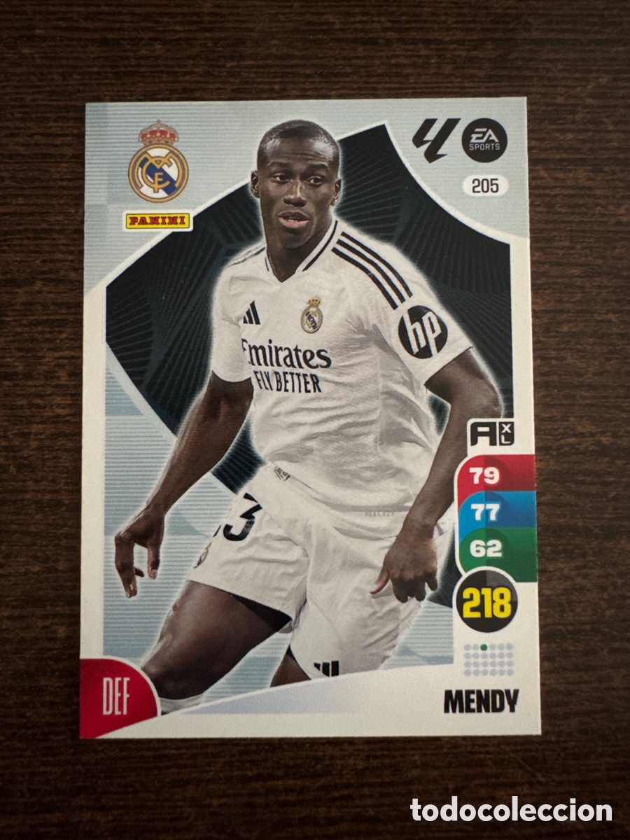 Cromos de f&uacute;tbol: # 205 Mendy Real Madrid Adrenalyn XL 24 25 2024 2025