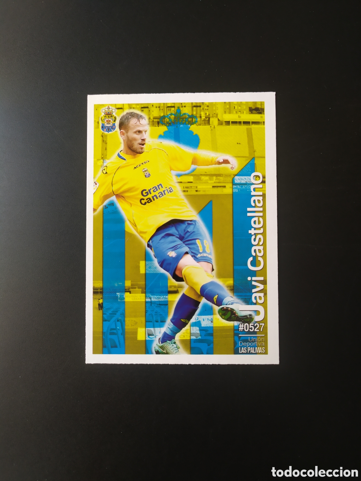 Cromos de Futebol: Mundicromo fichas Liga 2015 2016 15 16 Javi Castellanos n&deg; 527 Las Palmas
