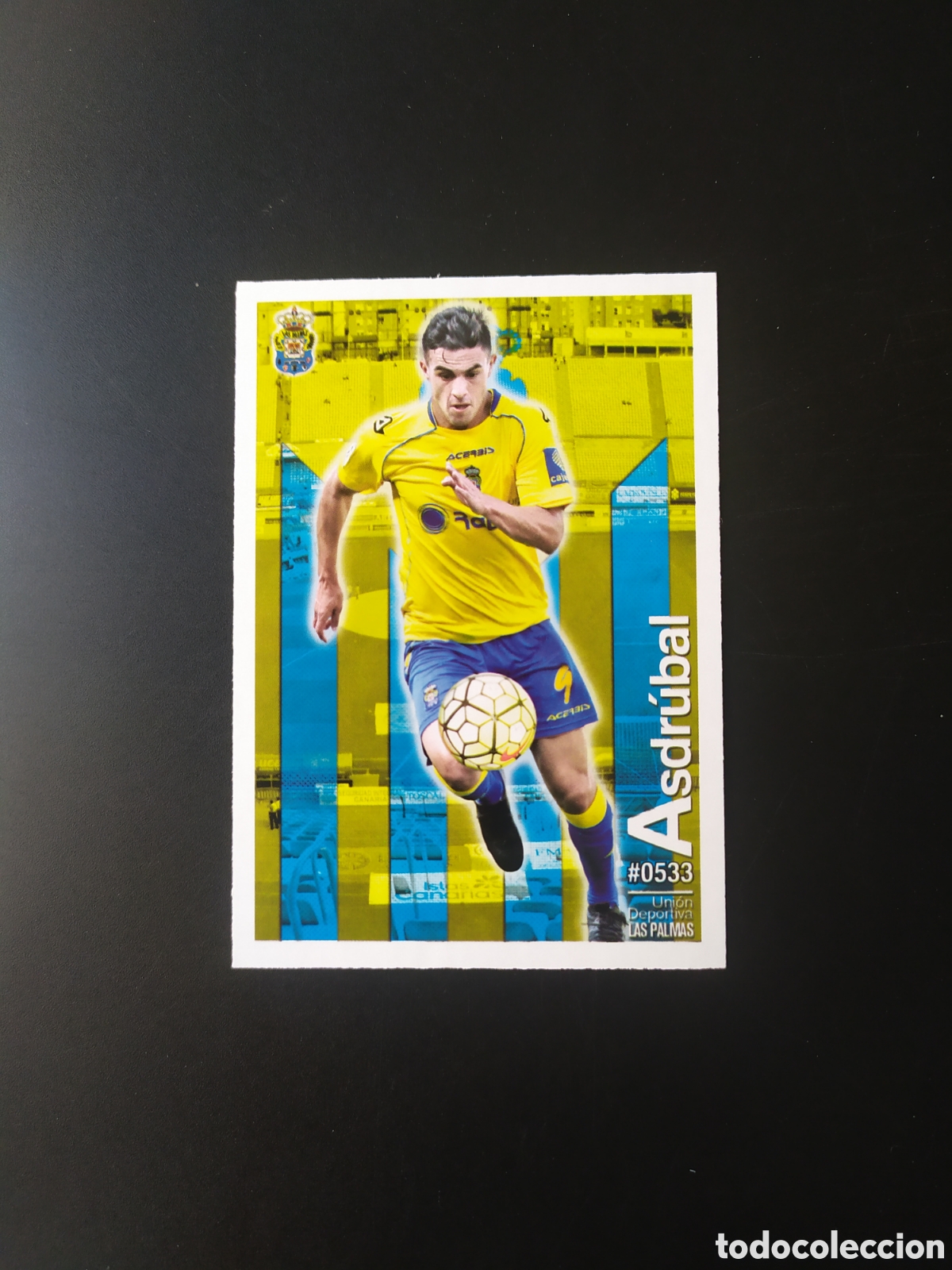 Cartes &agrave; collectionner de Football: Mundicromo fichas Liga 2015 2016 15 16 Asdrubal n&deg; 533 Las Palmas
