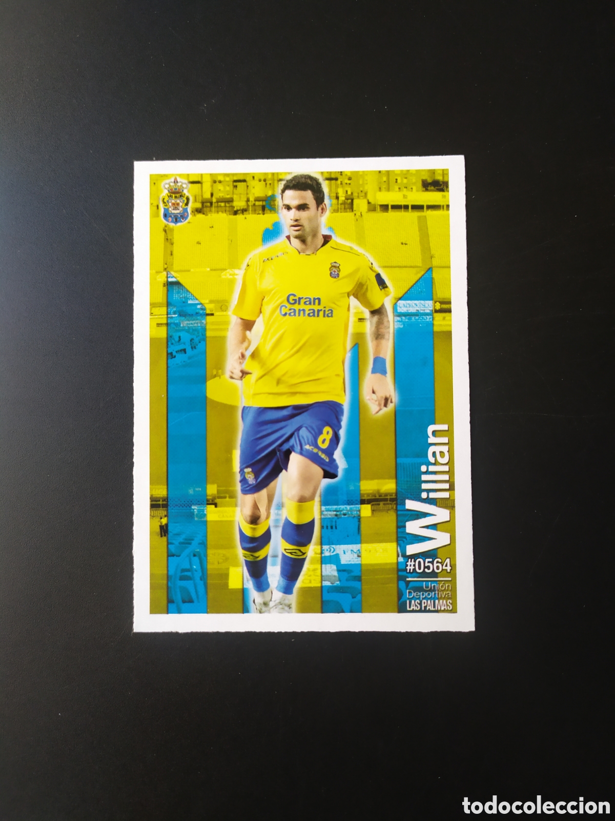 Cromos de Futebol: Mundicromo fichas Liga 2015 2016 15 16 Willian Jos&eacute; n&deg; 564 Las Palmas