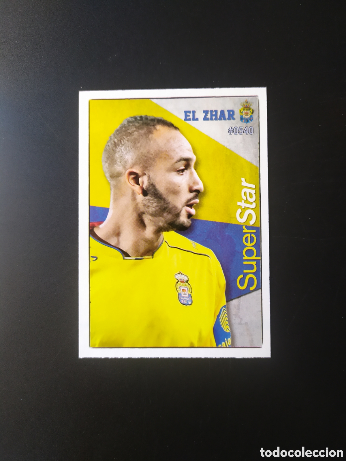 Cartes &agrave; collectionner de Football: Mundicromo fichas Liga 2015 2016 15 16 El Zhar superstar n&deg; 540 Las Palmas