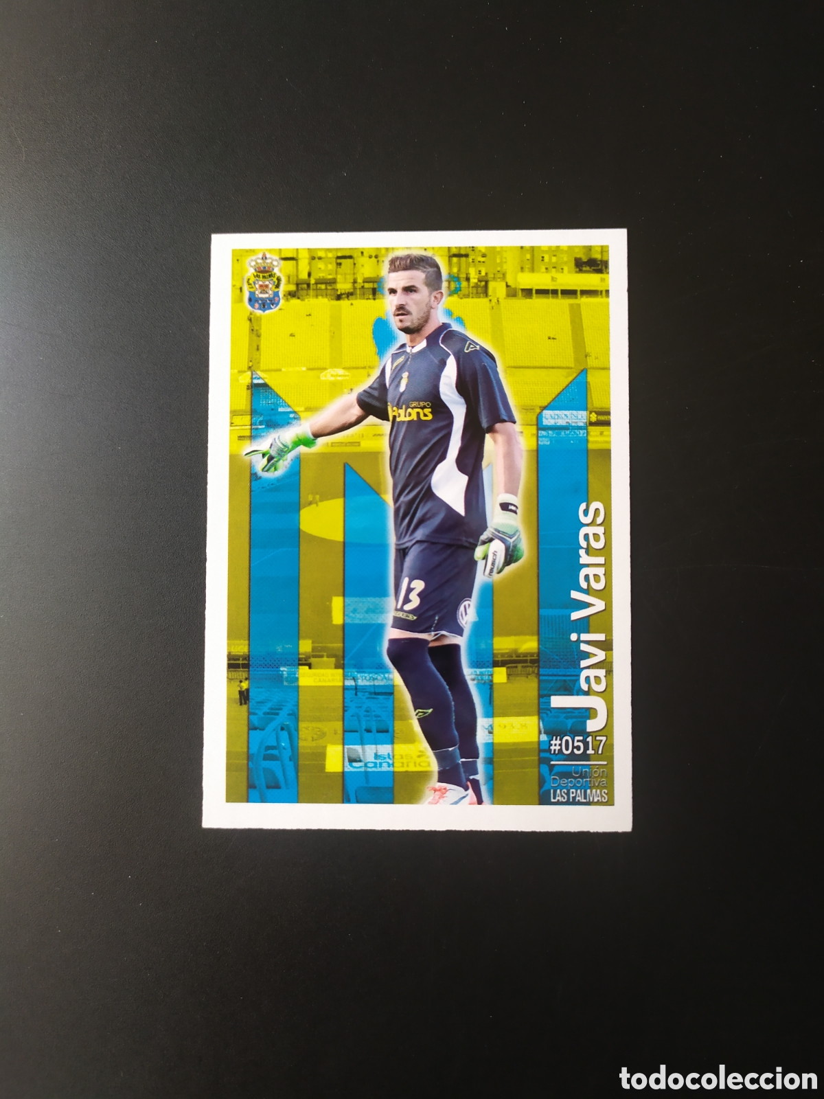 Football Stickers: Mundicromo fichas Liga 2015 2016 15 16 Javi Varas n&deg; 517 Las Palmas