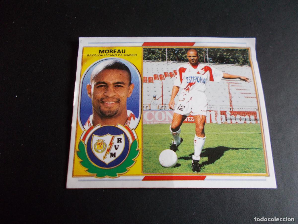 Cromos de f&uacute;tbol: ESTE 96-97 COLOCA MOREAU RAYO VENTANILLA IMPECABLE - Foto 1