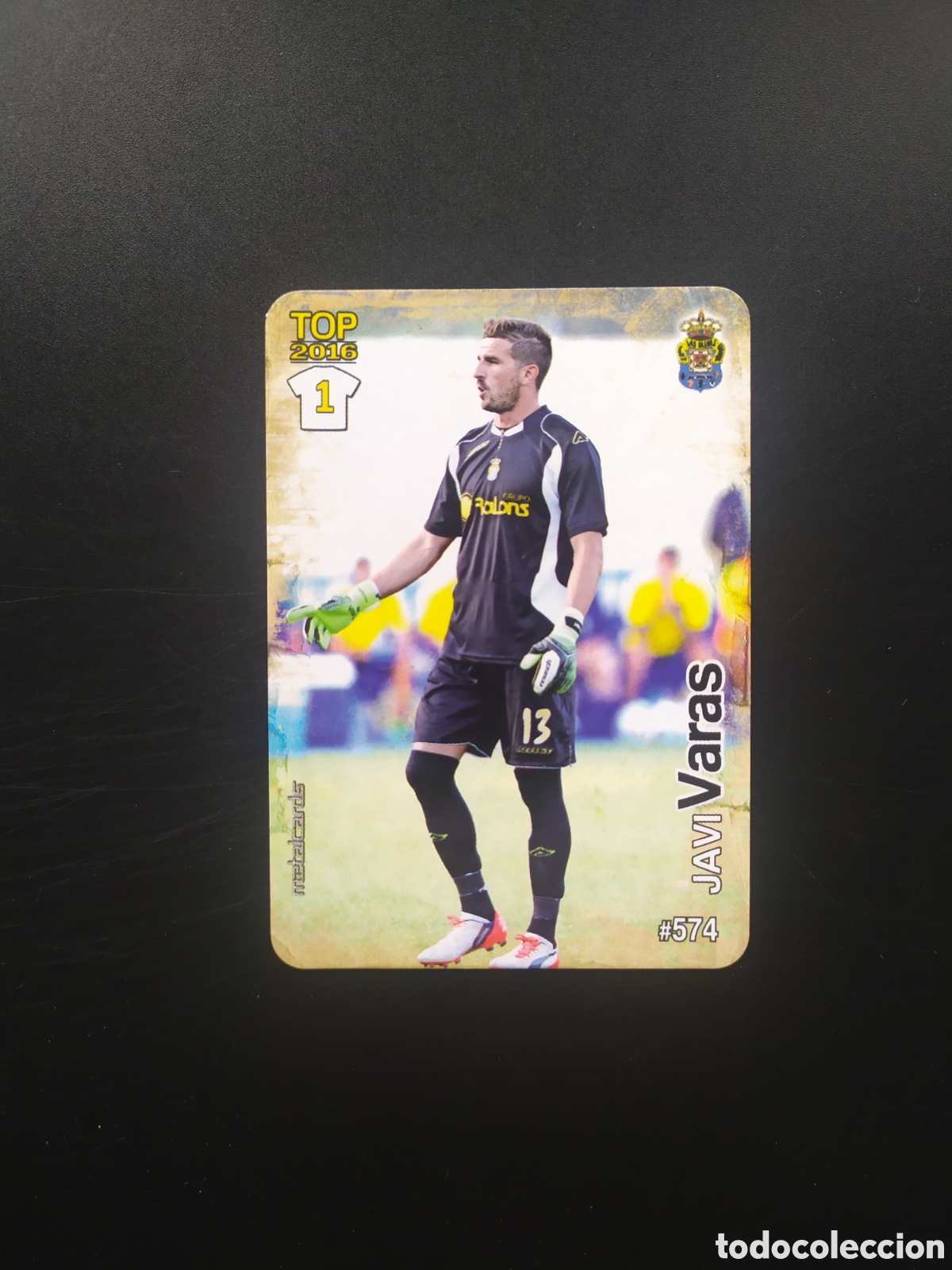 Cartes &agrave; collectionner de Football: Mundicromo fichas Liga 2015 2016 15 16 Javi Varas mate n&deg; 574 Las Palmas