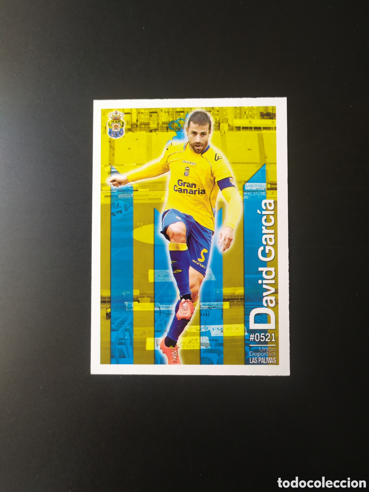 Cromos de Futebol: Mundicromo fichas Liga 2015 2016 15 16 David Garc&iacute;a n&deg; 521 Las Palmas