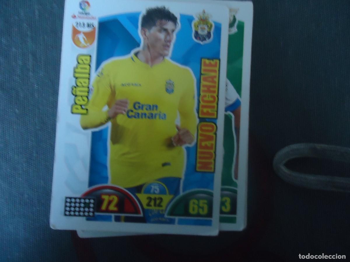 Cromos de F&uacute;tbol: CROMO DE PE&Ntilde;ALBA 2O17-18