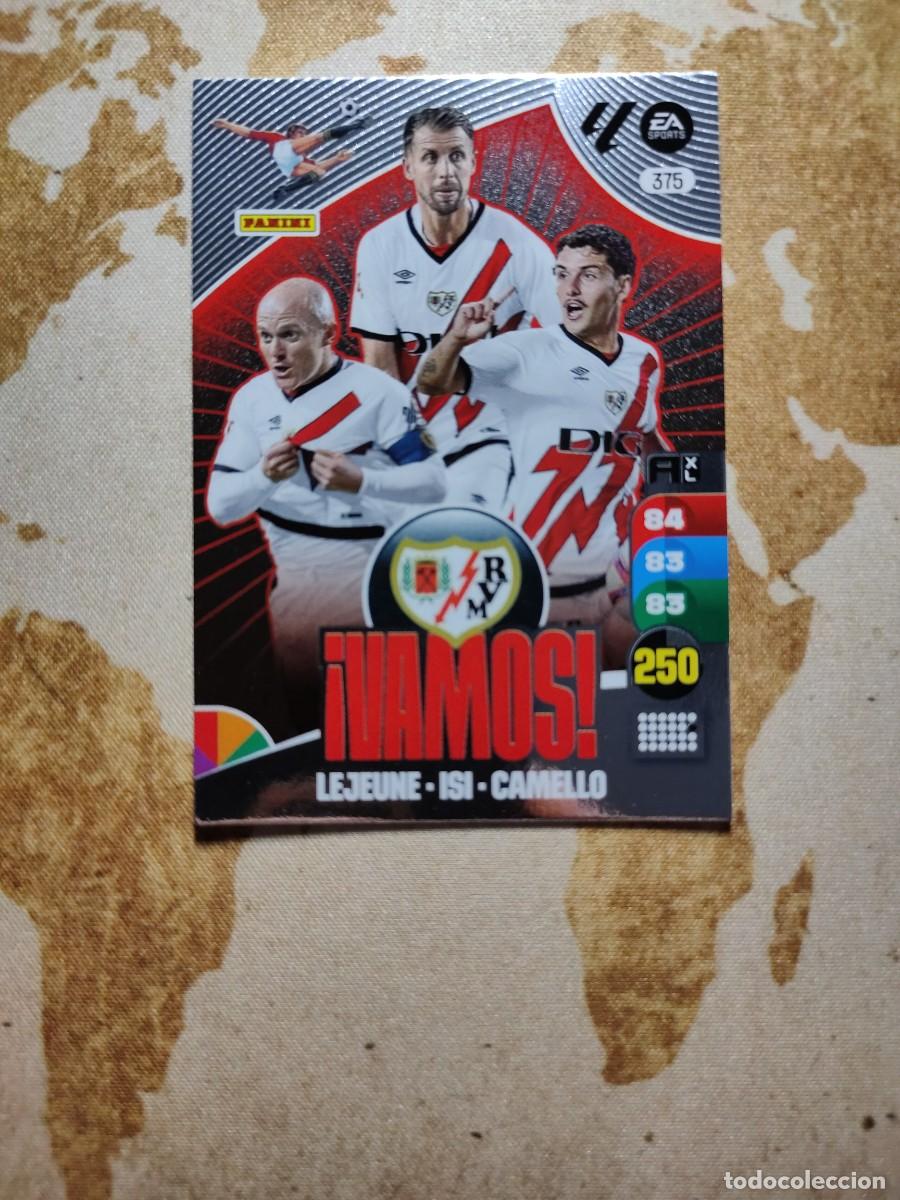 Fu&szlig;ball-Sticker: Adrenalyn XL VAMOS 375 RAYO VALLECANO 2024-25