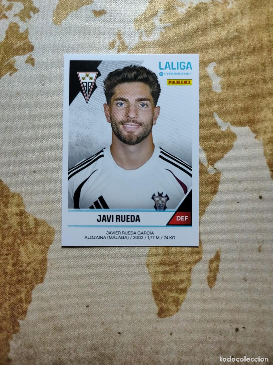 Fu&szlig;ball-Sticker: Liga Hypermotion 6 B JAVI RUEDA Albacete 2024-25 24 25