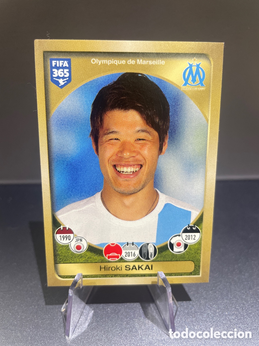 Cromos de f&uacute;tbol: Sakai 443 Panini FIFA 365 2016-17 Olympique de Marsella