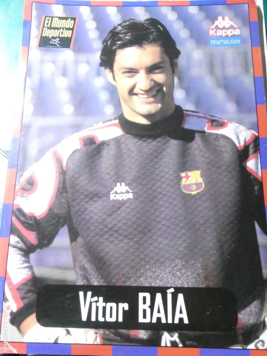 Cromos de Futebol: L&Aacute;MINA DEL F&Uacute;TBOL CLUB BARCELONA A&Ntilde;OS 90. JUGADOR VITOR BAIA PORTUGAL. 870
