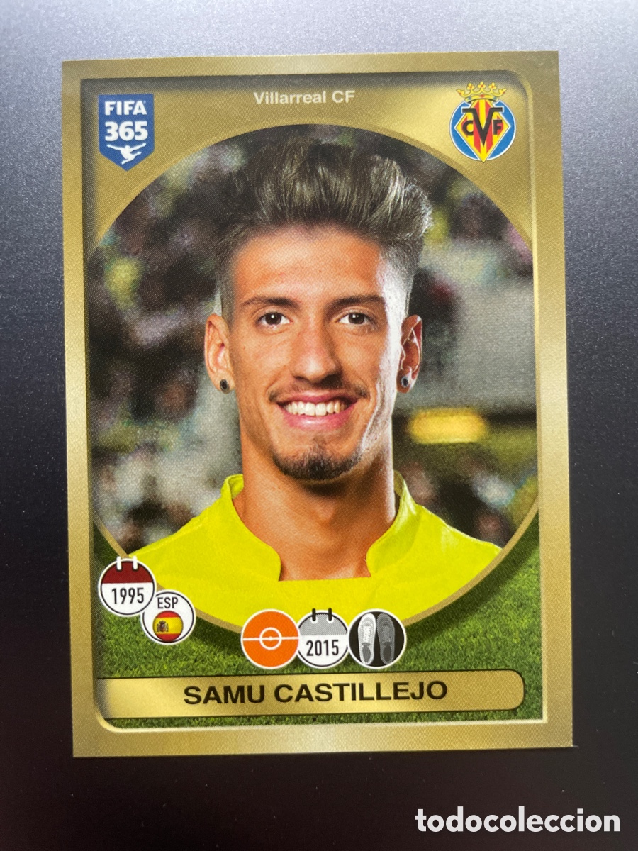 Fu&szlig;ball-Sticker: Samu Castillejo 416 Panini FIFA 365 2016-17 Villarreal