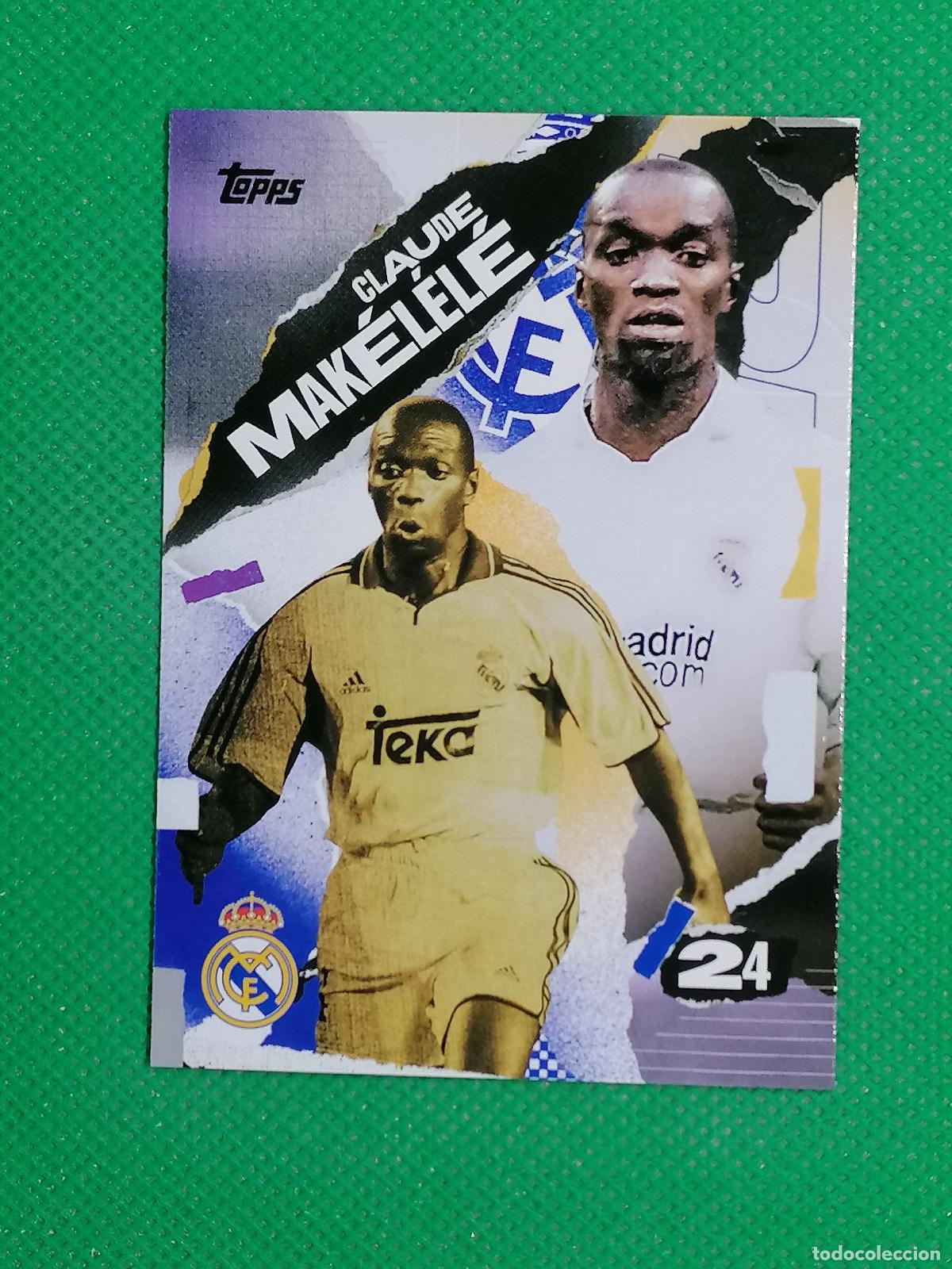 Cromos de F&uacute;tbol: 43 CLAUDE MAKELELE BOOKENDS ⚽ TOPPS REAL MADRID TEAM SET 2025 25 ⚽