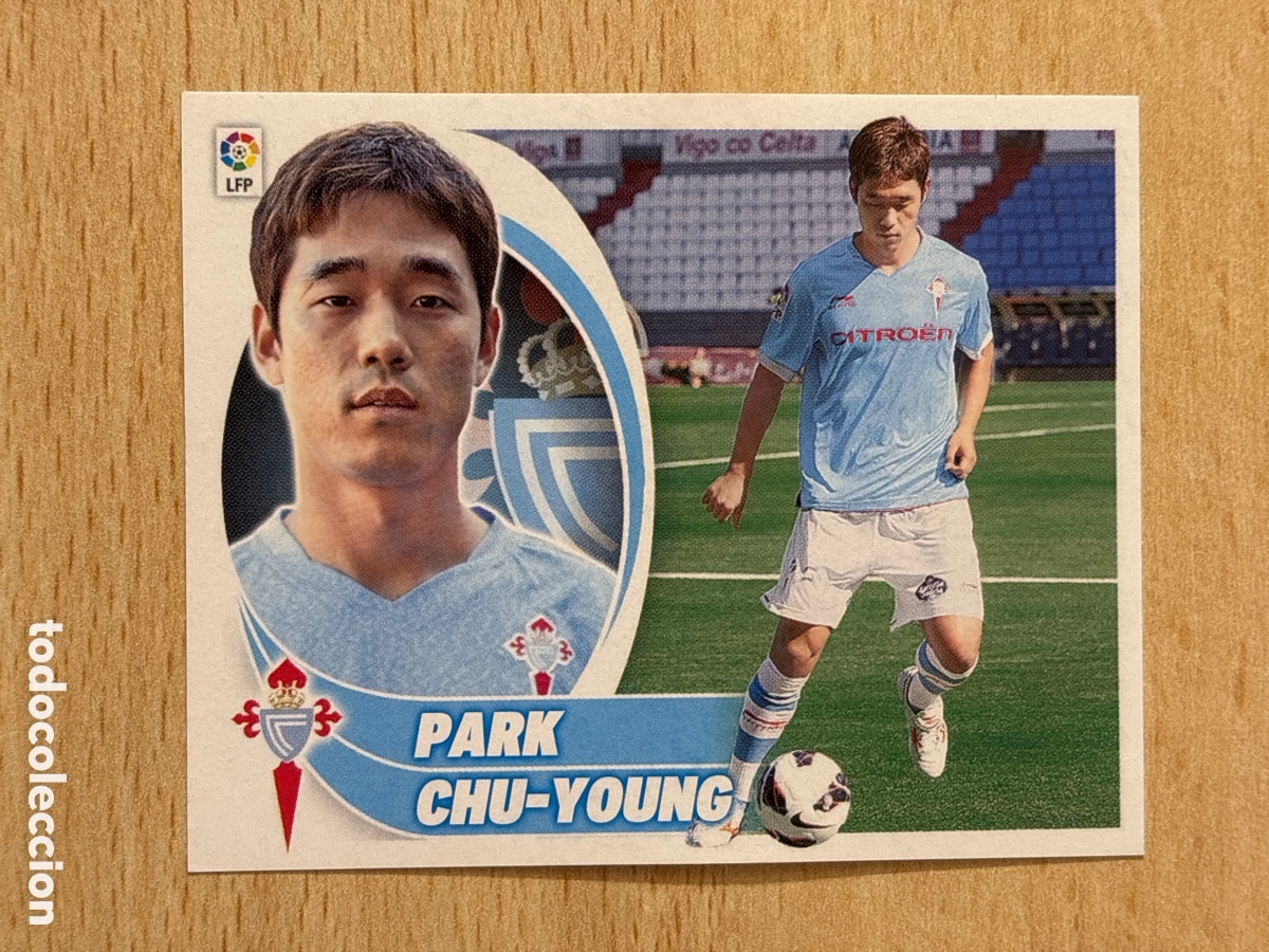 Cromos de f&uacute;tbol: Park Chu-Young Fichaje 55 Celta de Vigo Ediciones Este 2012-13 nuevo de sobre