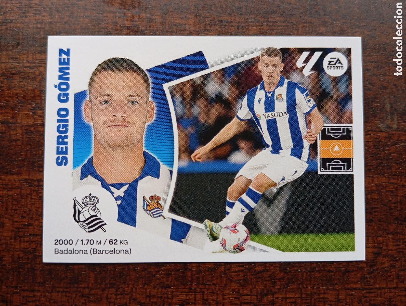 Football Stickers: Sergio G&oacute;mez 13 bis Liga 24 25