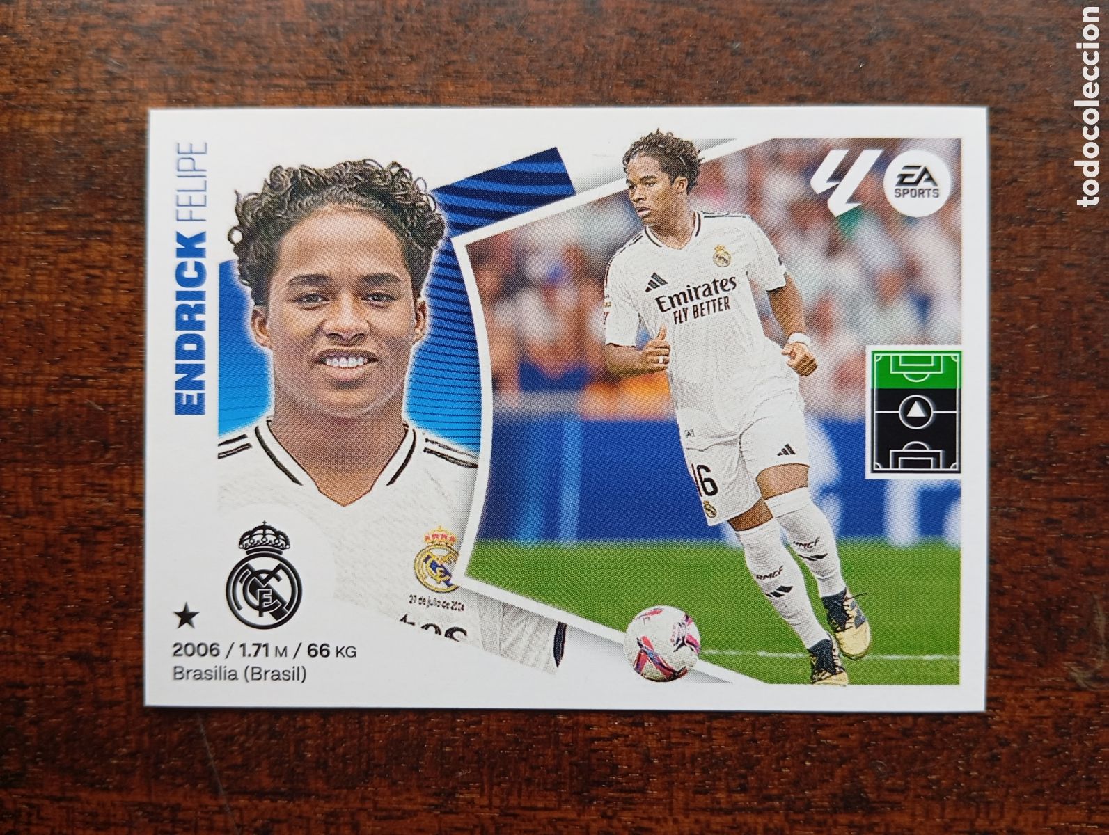 Fu&szlig;ball-Sticker: Endrick Real Madrid 17 Liga este 24 25