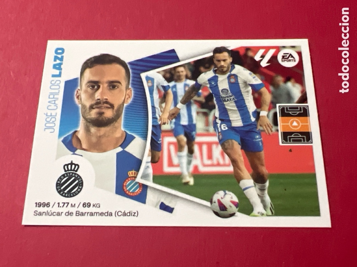 Figurine di Calcio: C6140. 15B LAZO RCD ESPANYOL LIGA ESTE 24 25 2024 2025