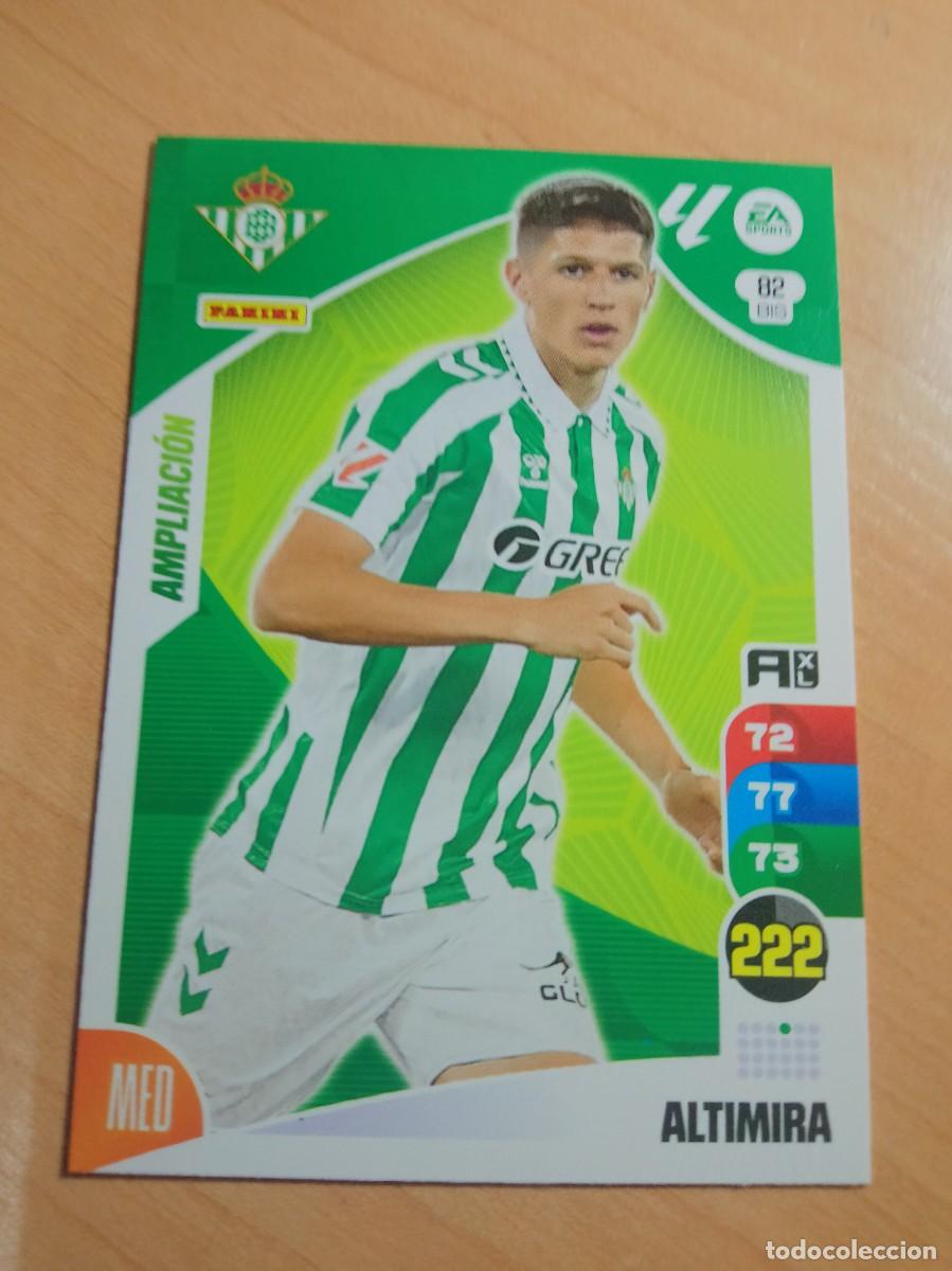 Figurine di Calcio: 82 BIS ALTAMIRA AMPLIACI&Oacute;N DEL BETIS 2024 2025 ADRENALYN XL 24 25 PANINI