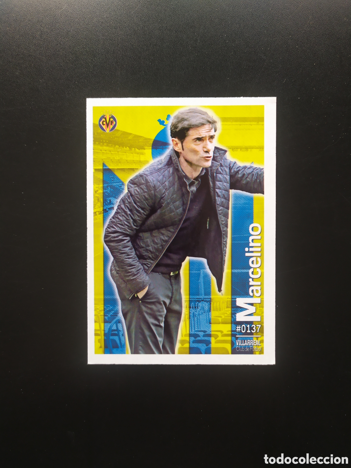 Cromos de Futebol: Mundicromo fichas Liga 2015 2016 15 16 Marcelino n&deg; 137 Villarreal