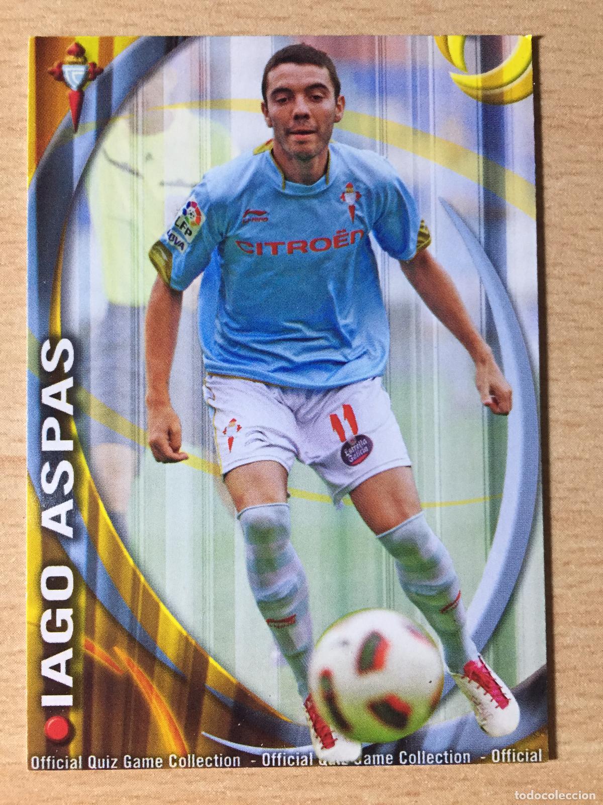 Cromos de F&uacute;tbol: 2010-2011 - 960 IAGO ASPAS - CELTA DE VIGO - MUNDICROMO