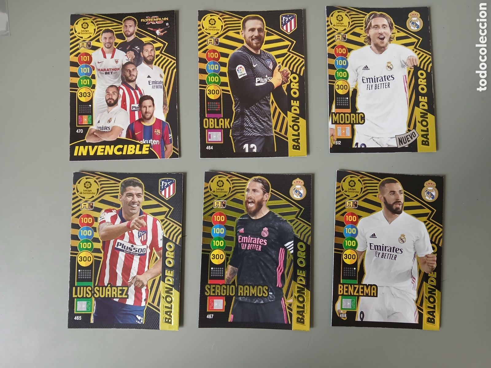 Football Stickers: LOTE 6 BALONES DE ORO DIFERENTES ADRENALYN XL LIGA 2020/2021 20 21 PANINI
