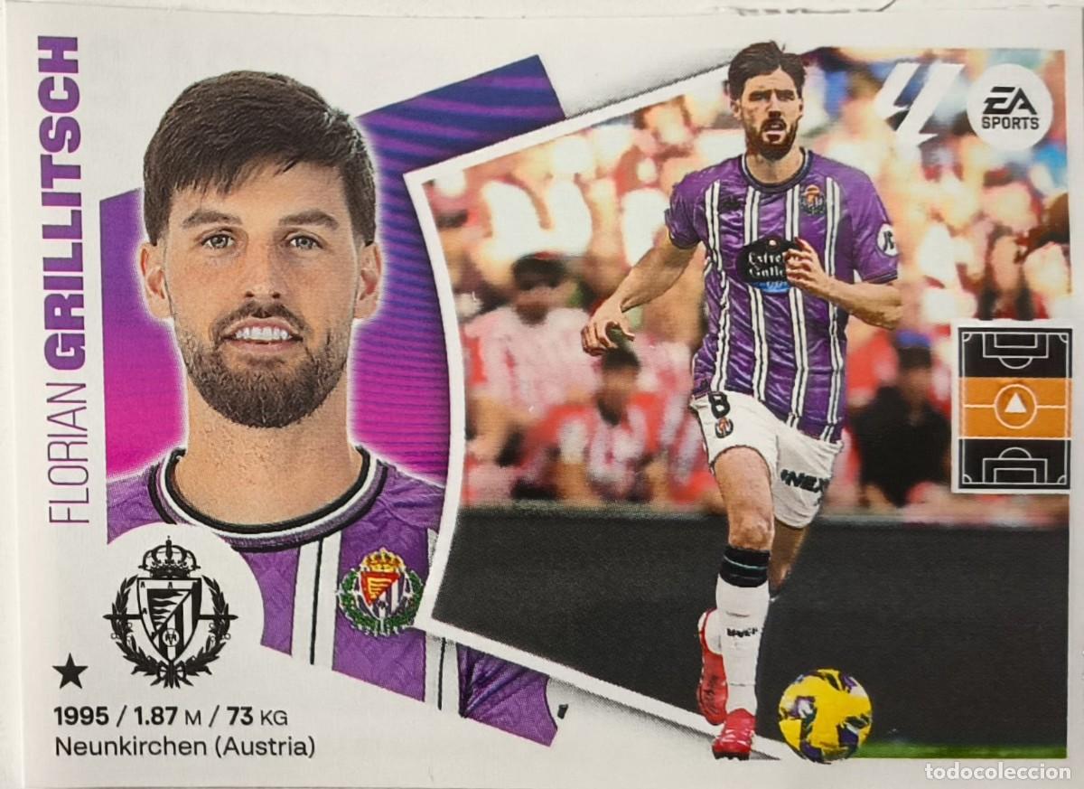 Football Stickers: FUTBOL - ESTE - 2024-2025 - 24-25 - MERCADO INVIERNO - REAL VALLADOLID - 38 - GRILLITSCH