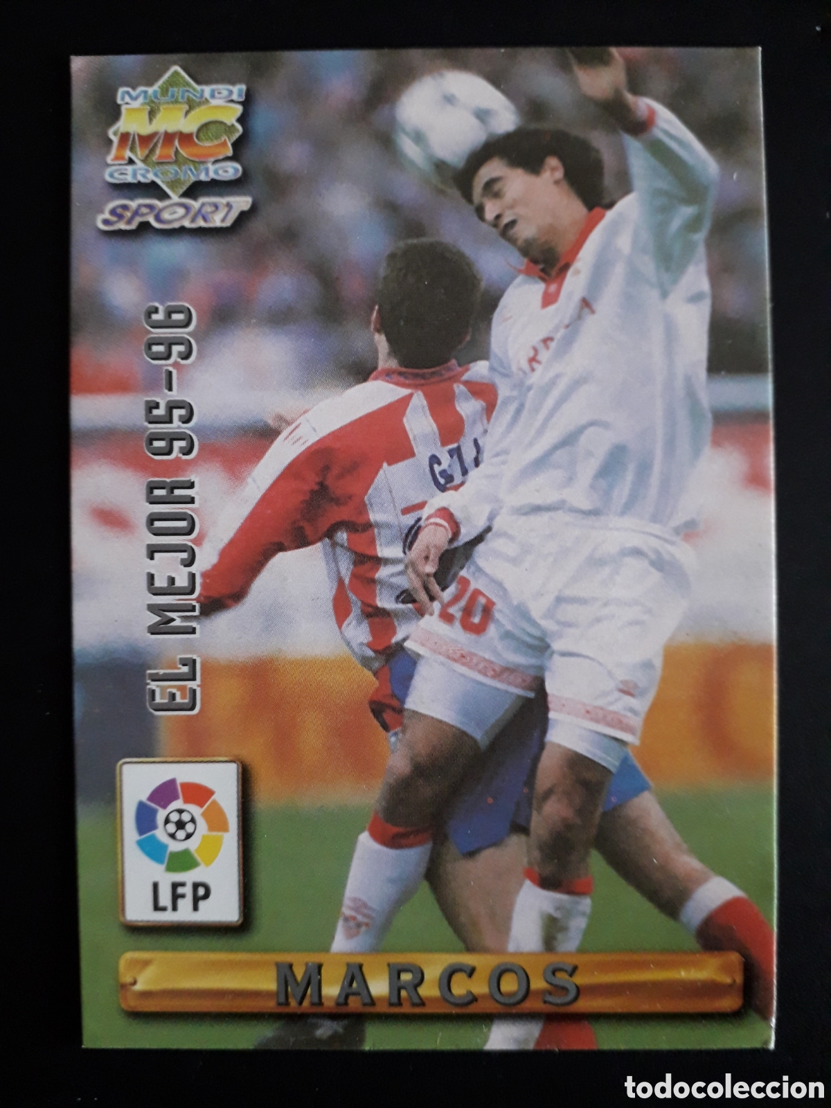 Cromos de F&uacute;tbol: MARCOS SEVILLA N&deg; 413 EL MEJOR FICHAS LIGA F&Uacute;TBOL 96 97 1996 1997 MUNDICROMO MC PEDIDO M&Iacute;NIMO 3&euro;
