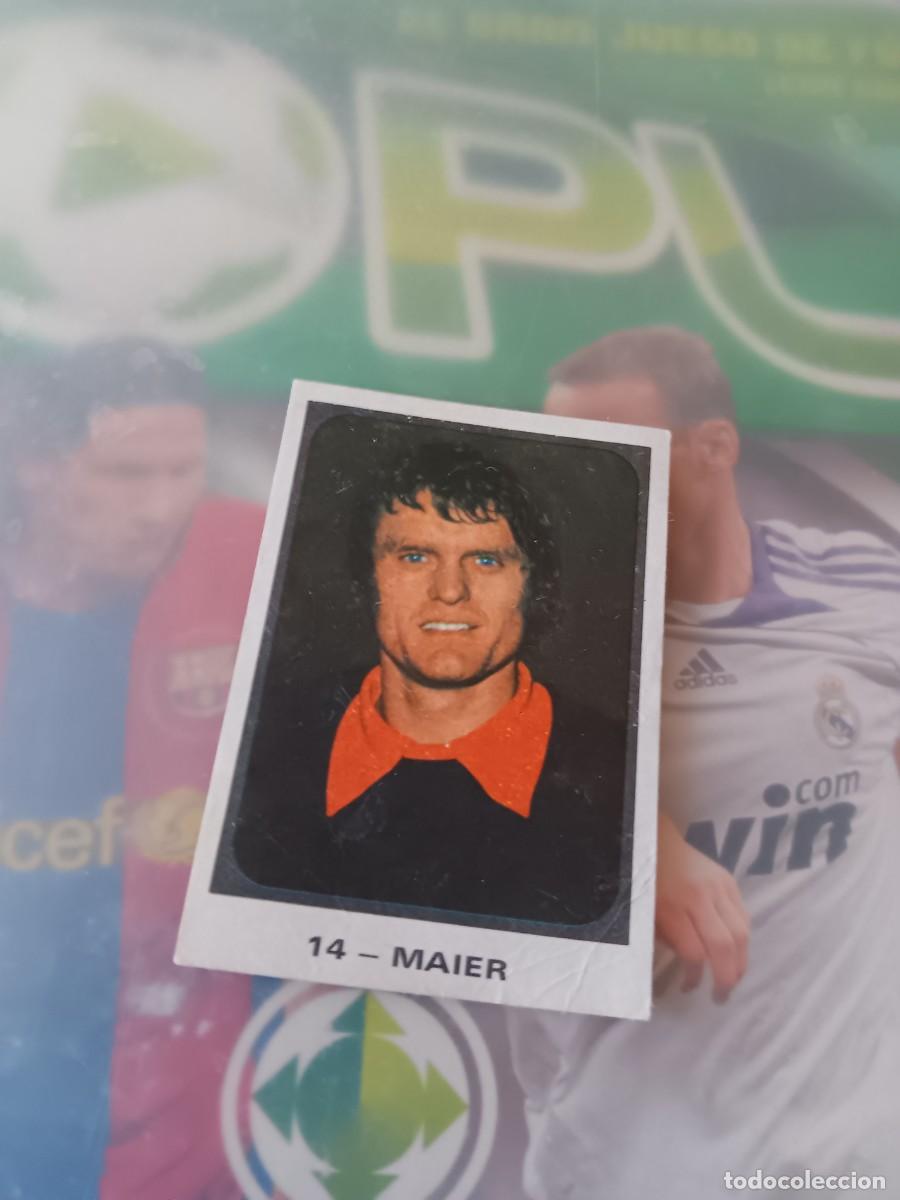 Cromos de f&uacute;tbol: MAIER CROMO MUY RARO - Foto 1