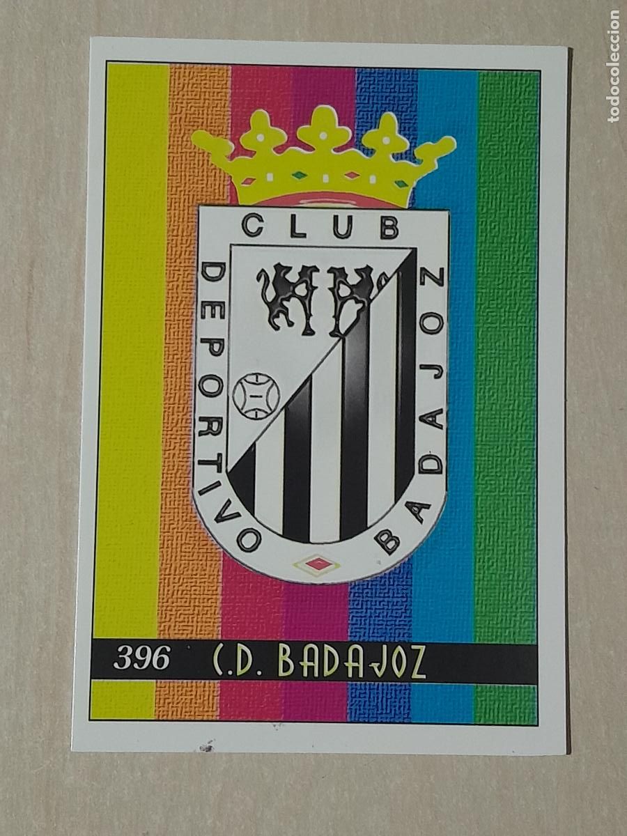 Football Stickers: N&ordm; 396 INDICE 2&ordf; DIVISION - MUNDICROMO 99 00 - FICHAS DE LA LIGA 2000 - BADAJOZ