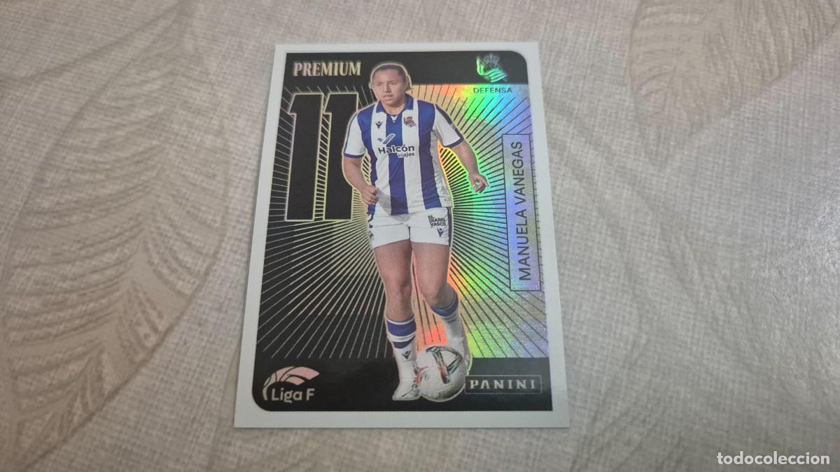 Cartes &agrave; collectionner de Football: PANINI LIGA FEMENINA (LIGA F) 2024 2025 PREMIUM MANUELA VANEGAS REAL SOCIEDAD SIN PEGAR