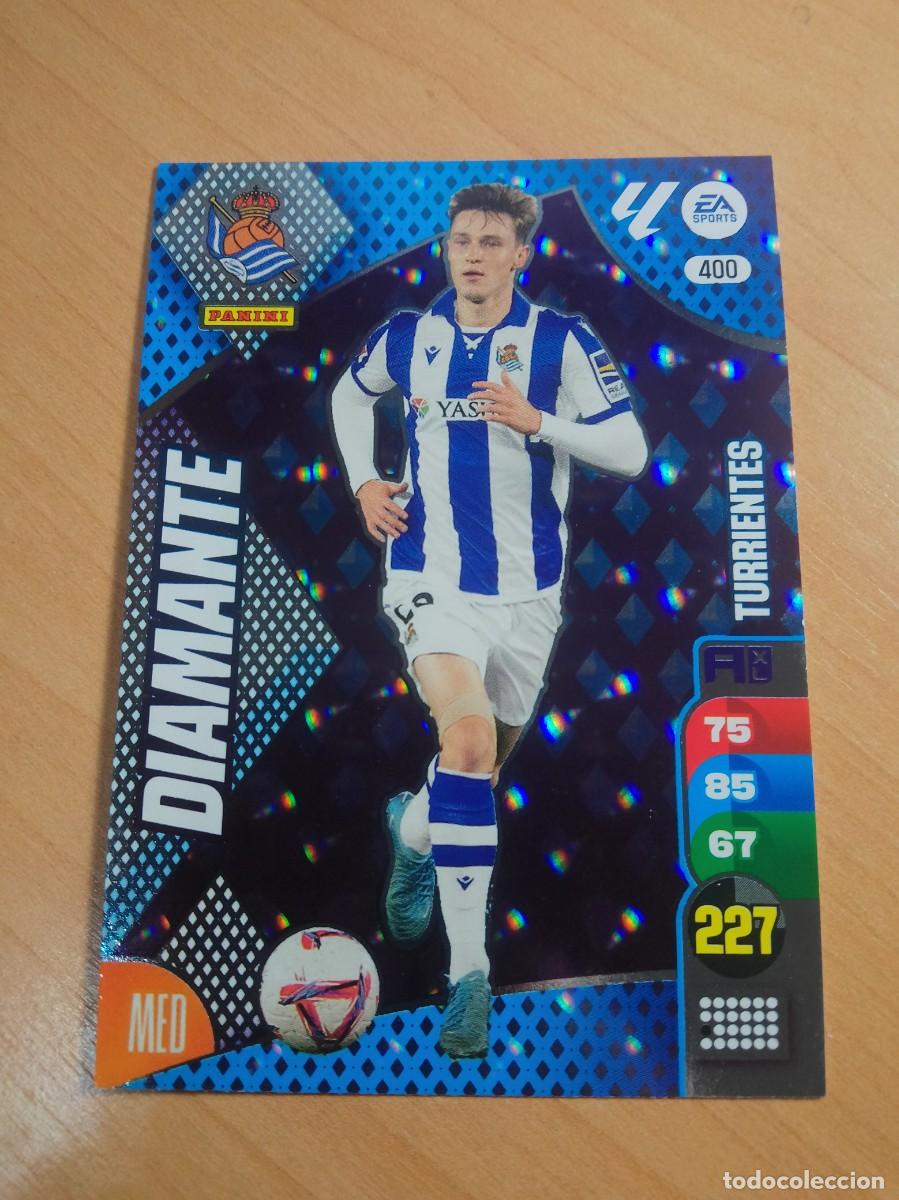Cromos de F&uacute;tbol: 400 TURIENTES DIAMANTE REAL SOCIEDAD 2024 2025 ADRENALYN XL 24 25 PANINI
