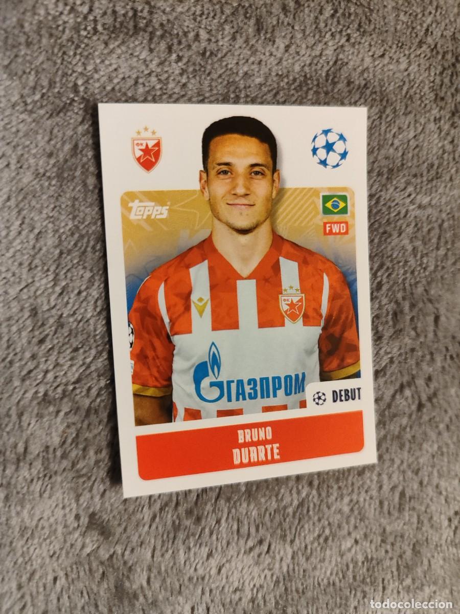 Fu&szlig;ball-Sticker: 466 UEFA CHAMPIONS LEAGUE UCL 24/25 BRUNO DUARTE FK CRVENA ZVEZDA TOPPS STICKER 2024 2025