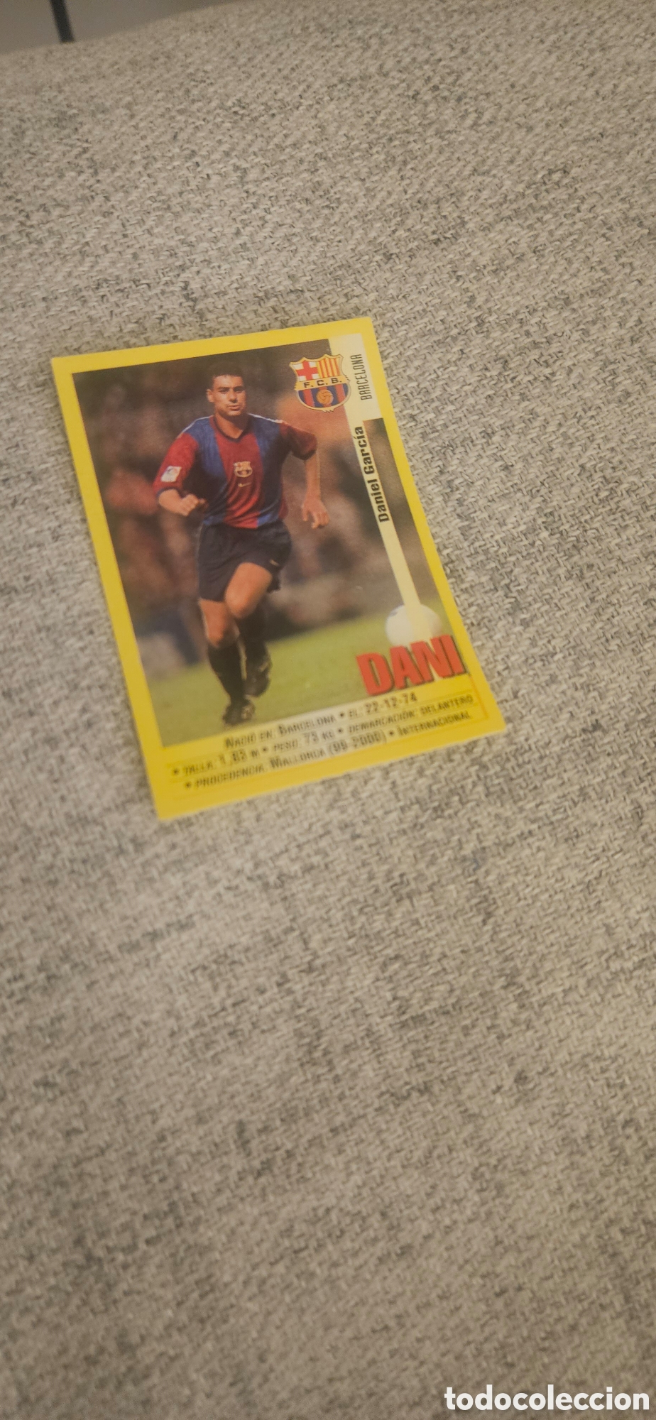 Figurine di Calcio: Danini 18 Barcelona panini 1999 2000 99 00 sin pegar